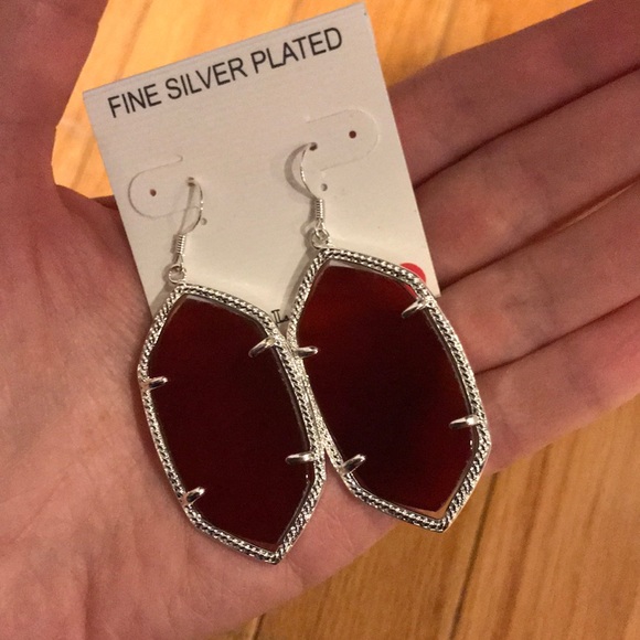 Silver plated earrings - Picture 3 of 6